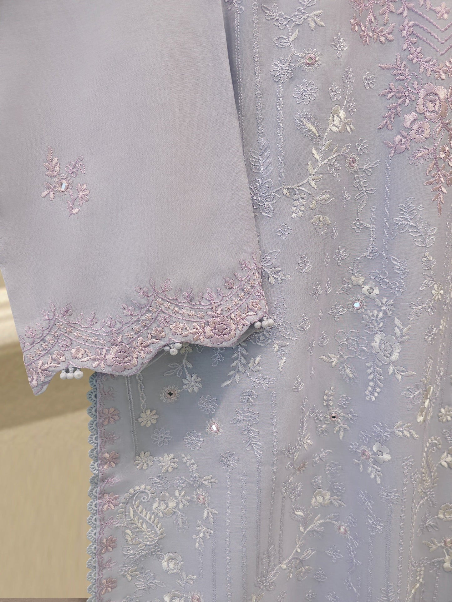 Embroidered Kora Cotton Shirt