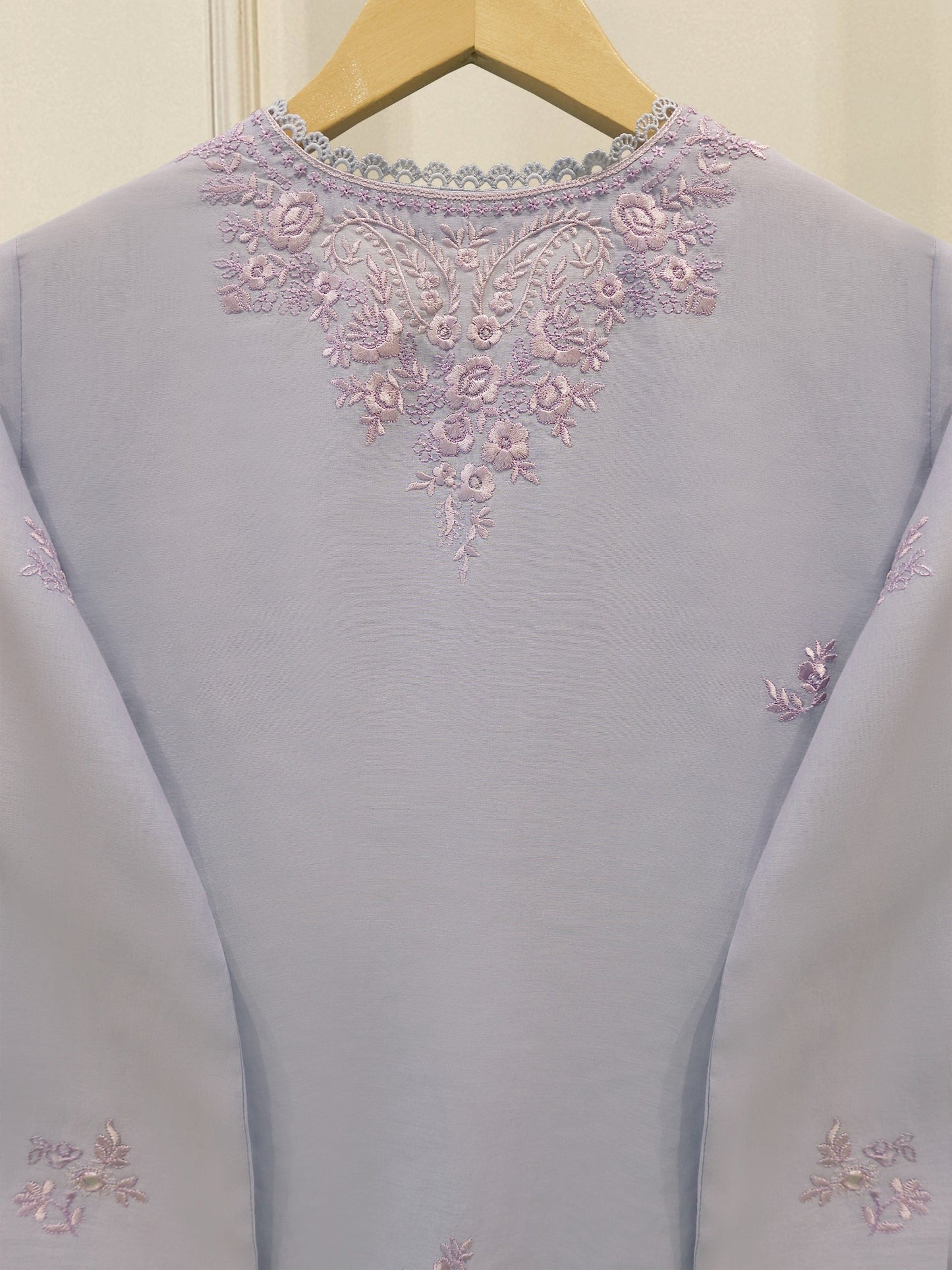 Embroidered Kora Cotton Shirt