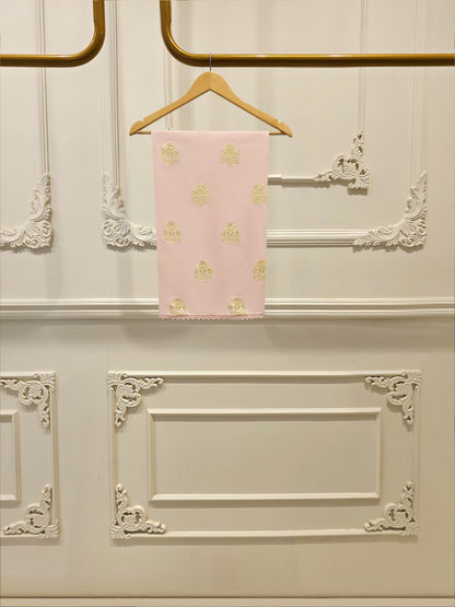 3 Piece - Embroidered Cambric Suit