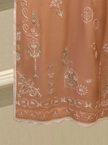 2 Piece - Pure Khaddi Silk Embroidered Suit