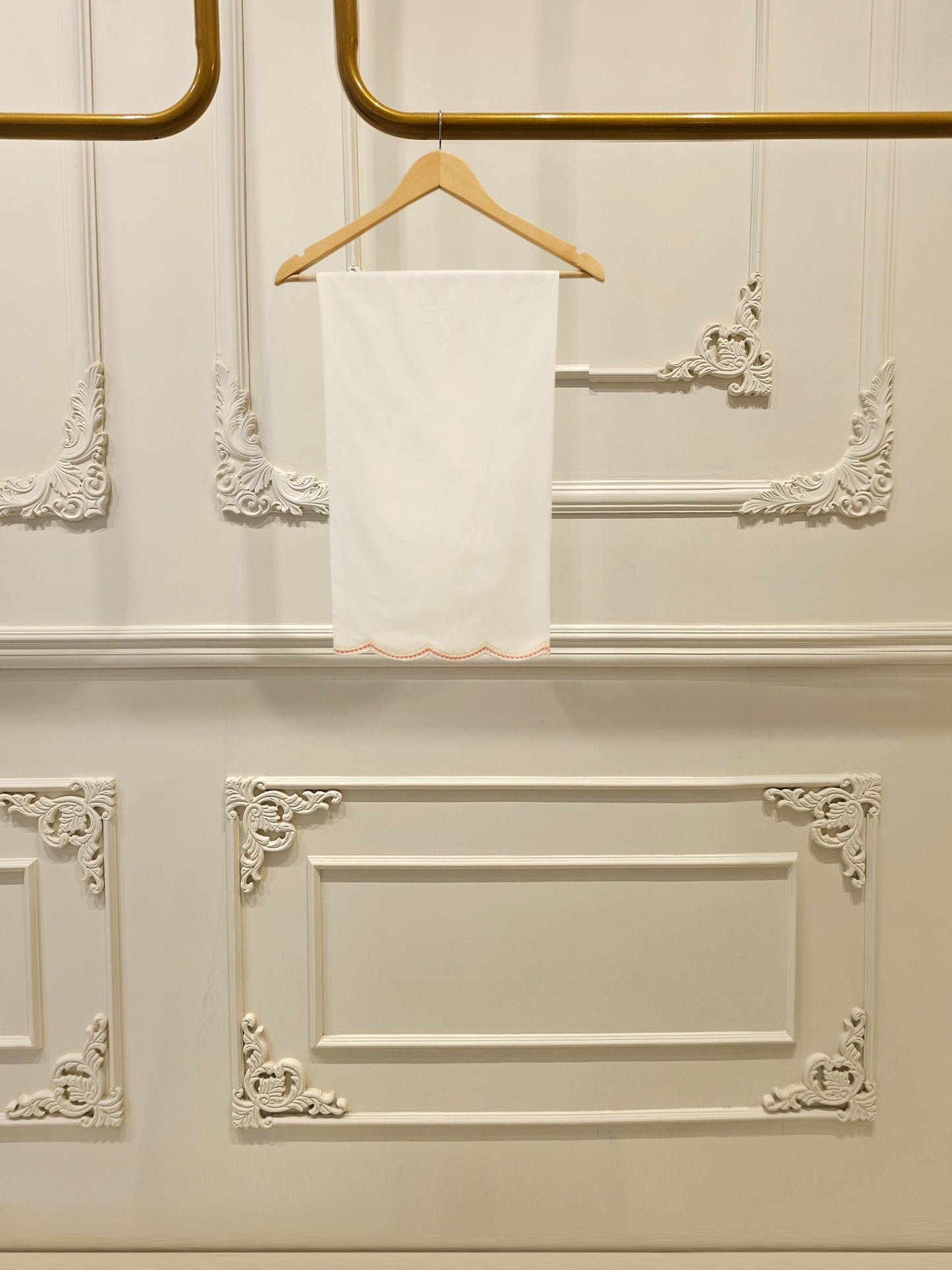 2 Piece - Embroidered Cambric Suit