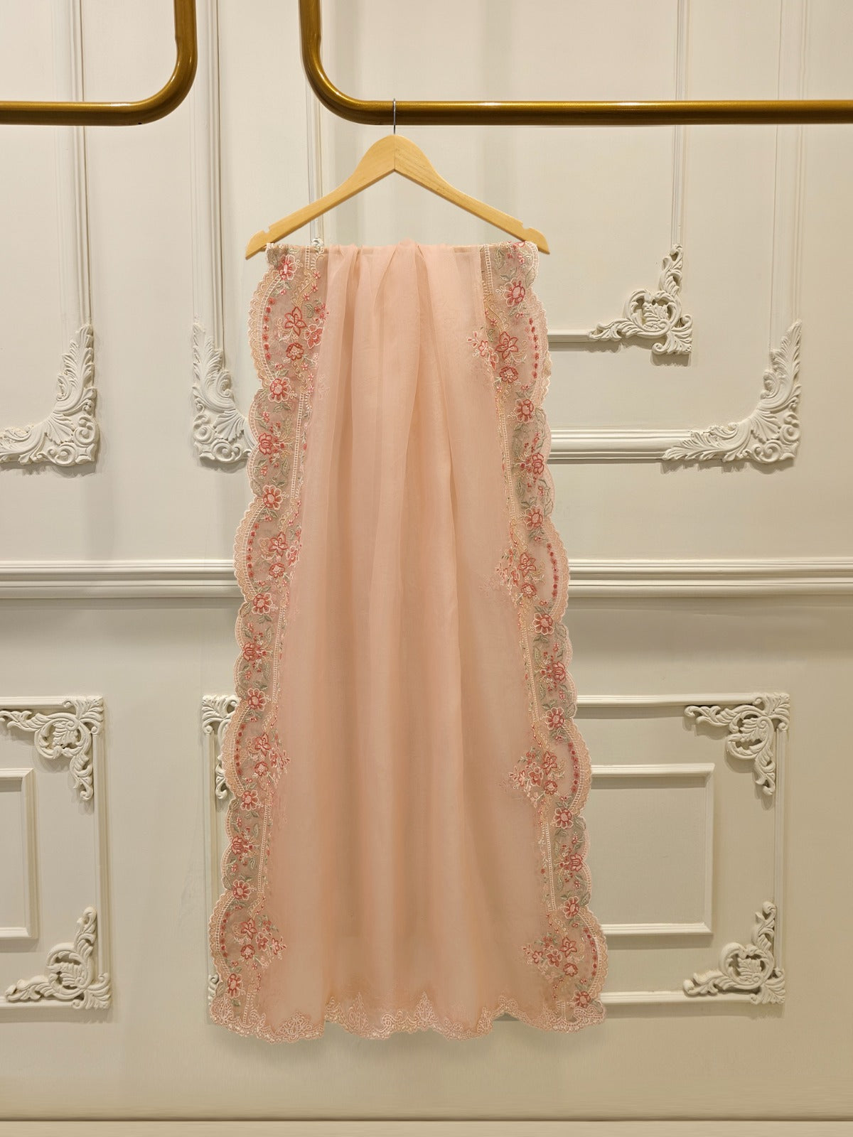 3 Piece- Pure Shisha Silk Embroidered Suit S114921