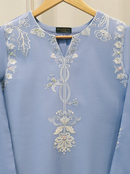 Embroidered Kora Cotton Shirt