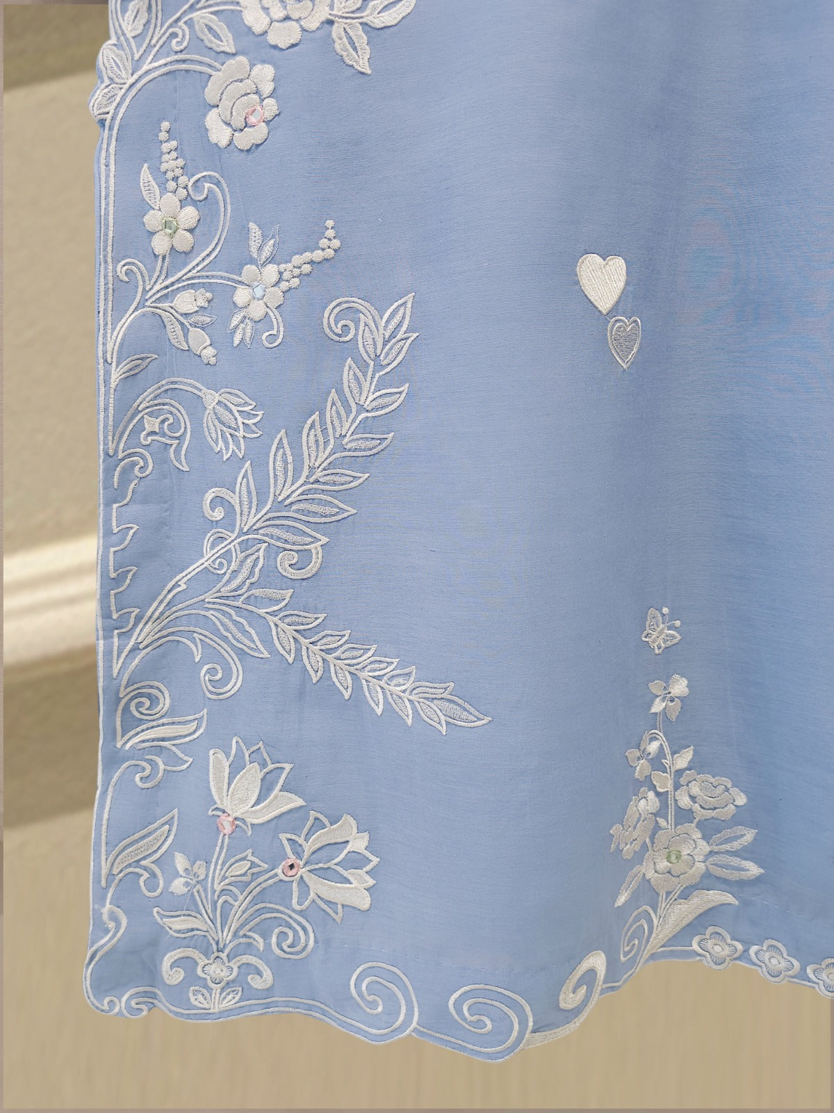 Embroidered Kora Cotton Shirt