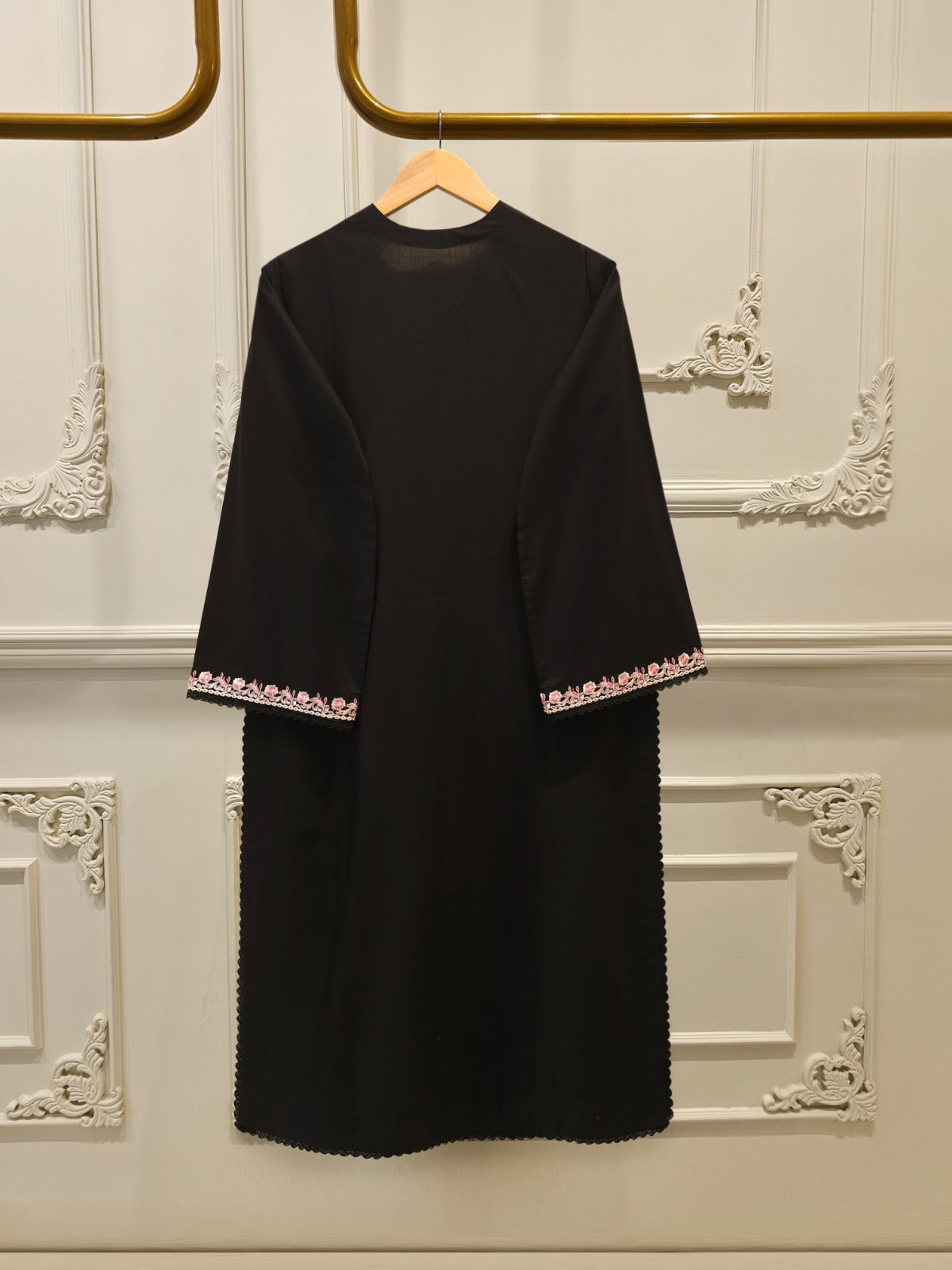 2 Piece - Embroidered Cambric Suit