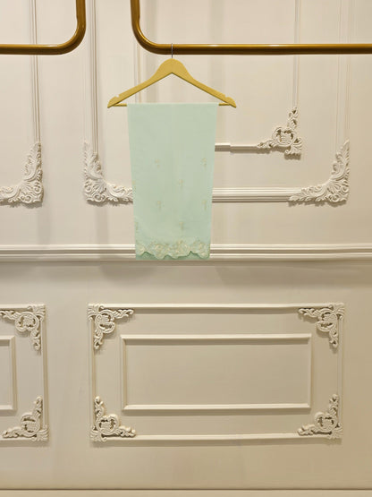 3 Piece - Embroidered Cambric Suit