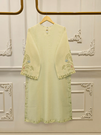 2 Piece - Pure Khaddi Silk Embroidered Suit