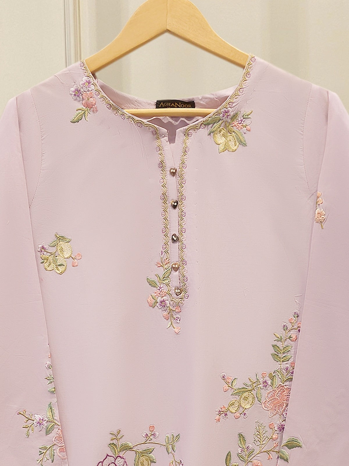 Embroidered Cambric Shirt
