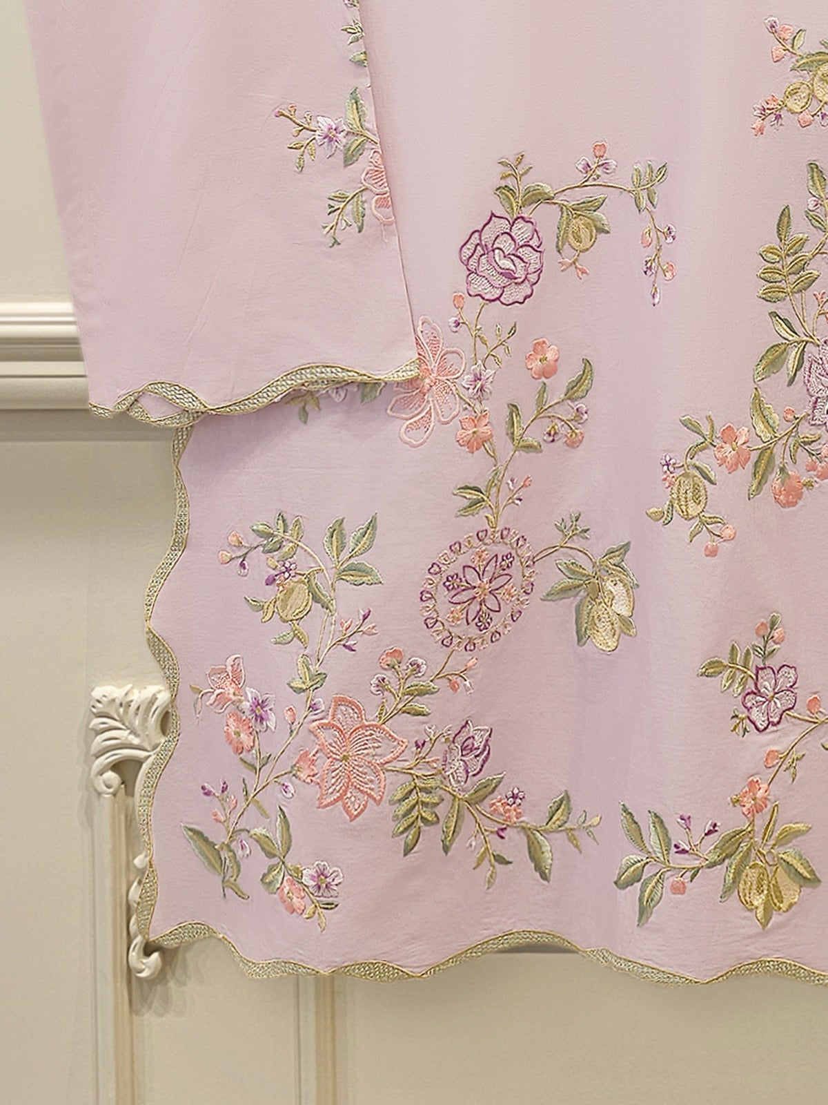 Embroidered Cambric Shirt