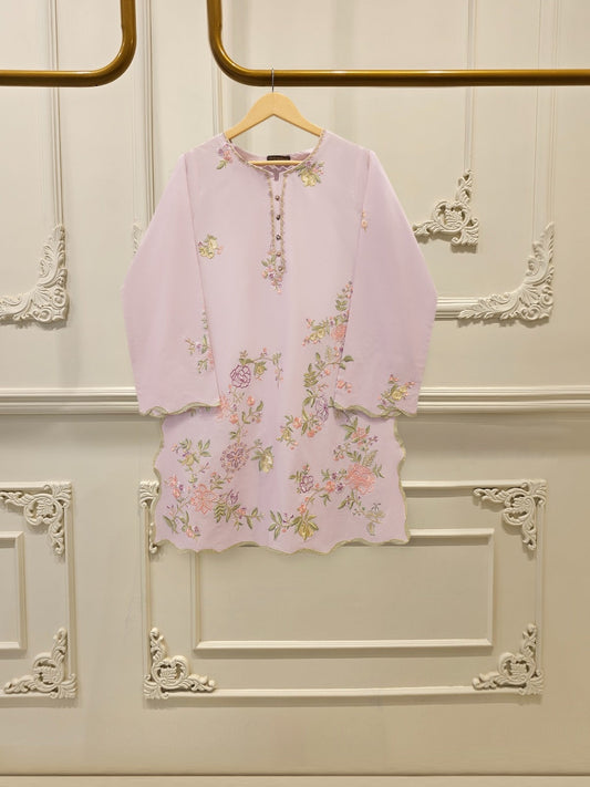 Embroidered Cambric Shirt