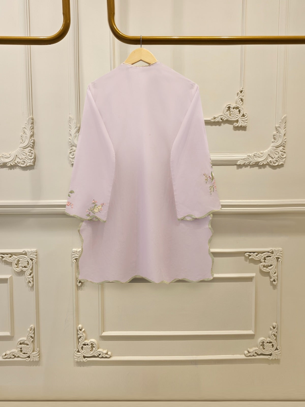 Embroidered Cambric Shirt