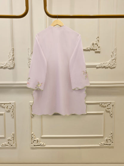 Embroidered Cambric Shirt