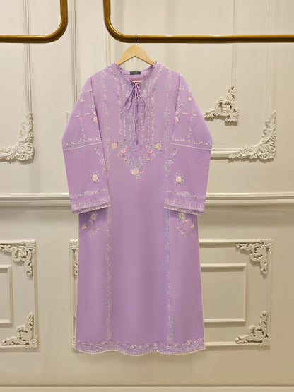 Embroidered Cambric Shirt