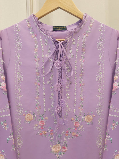Embroidered Cambric Shirt