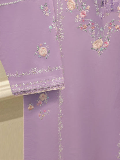 Embroidered Cambric Shirt