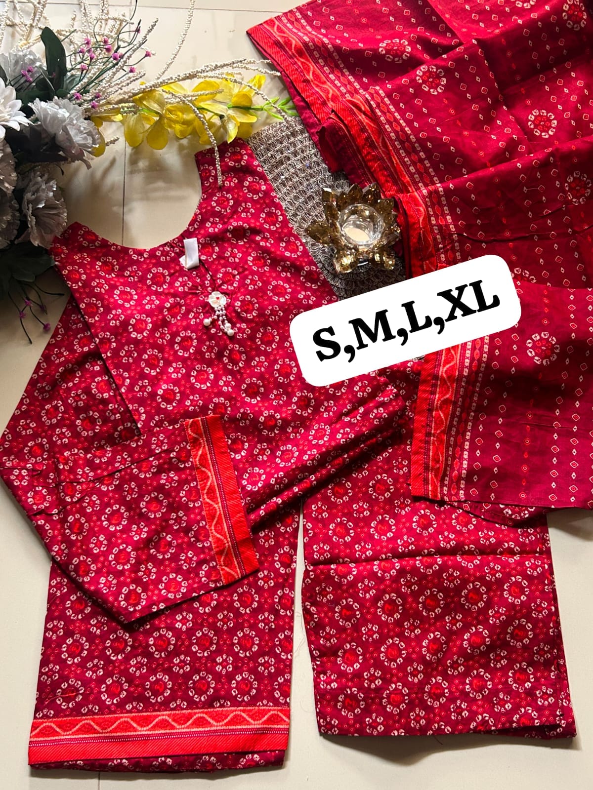 Bin Saeed 3pcs Printed Suits