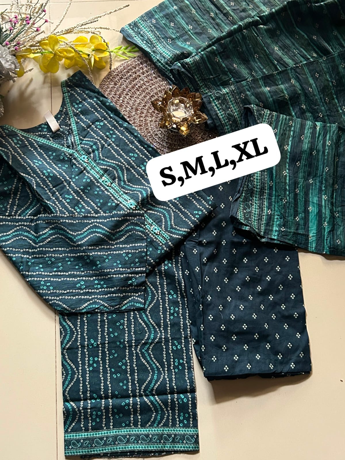Bin Saeed 3pcs Printed Suits