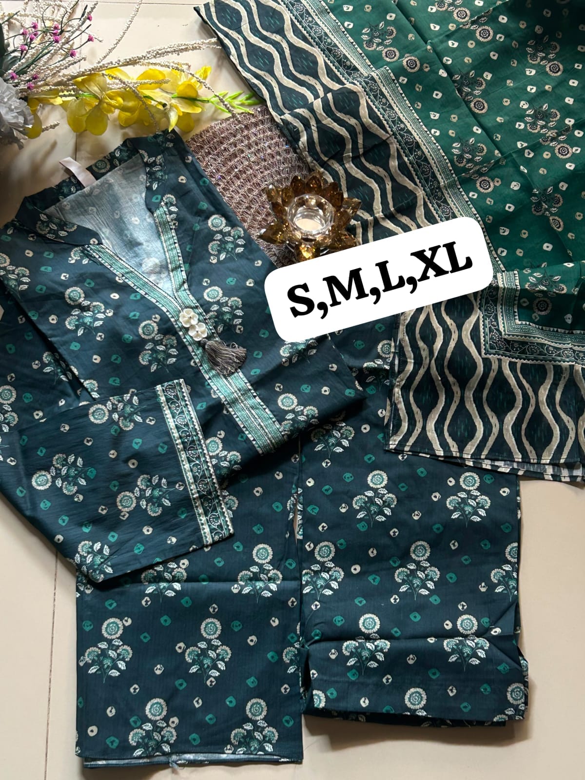Bin Saeed 3pcs Printed Suits