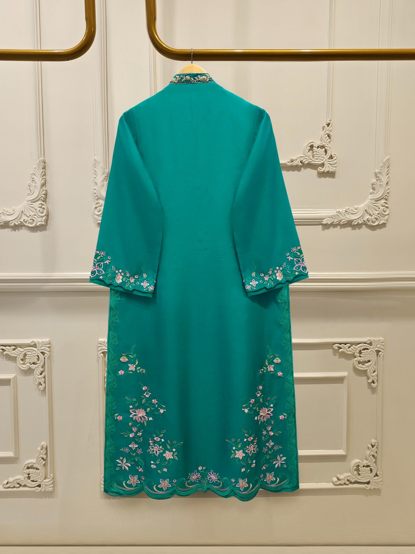 2 Piece - Pure Khaddi Silk Embroidered Suit S115064