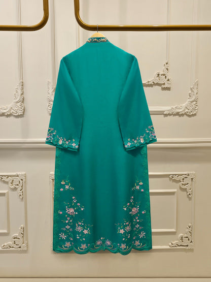 2 Piece - Pure Khaddi Silk Embroidered Suit S115064