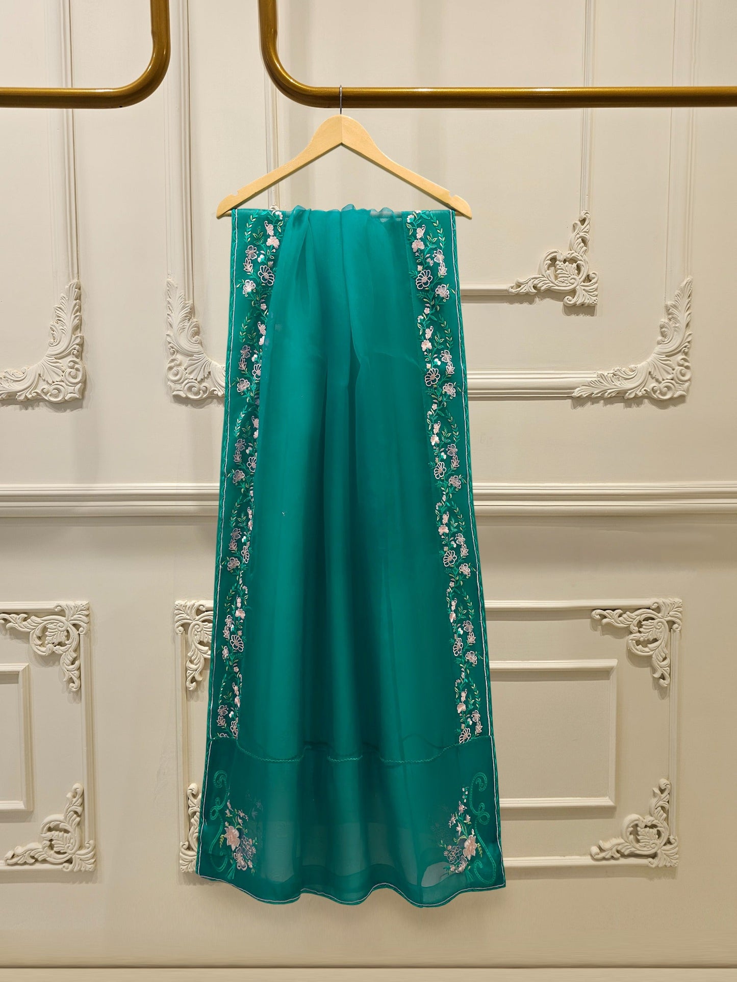 2 Piece - Pure Khaddi Silk Embroidered Suit S115064