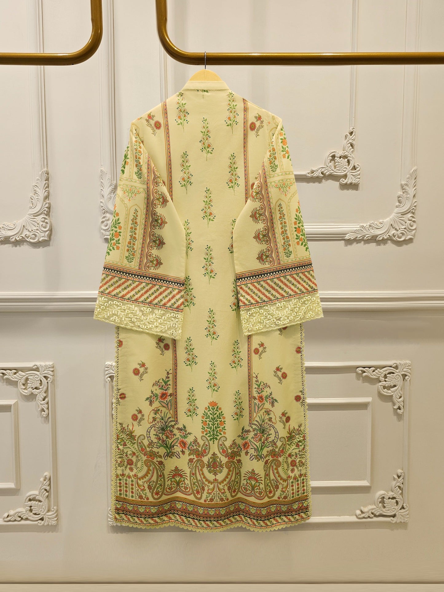 2 Piece -Digital Printed Cambric Suit S115080