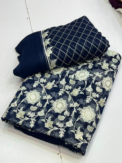 3pcs chiffon suits