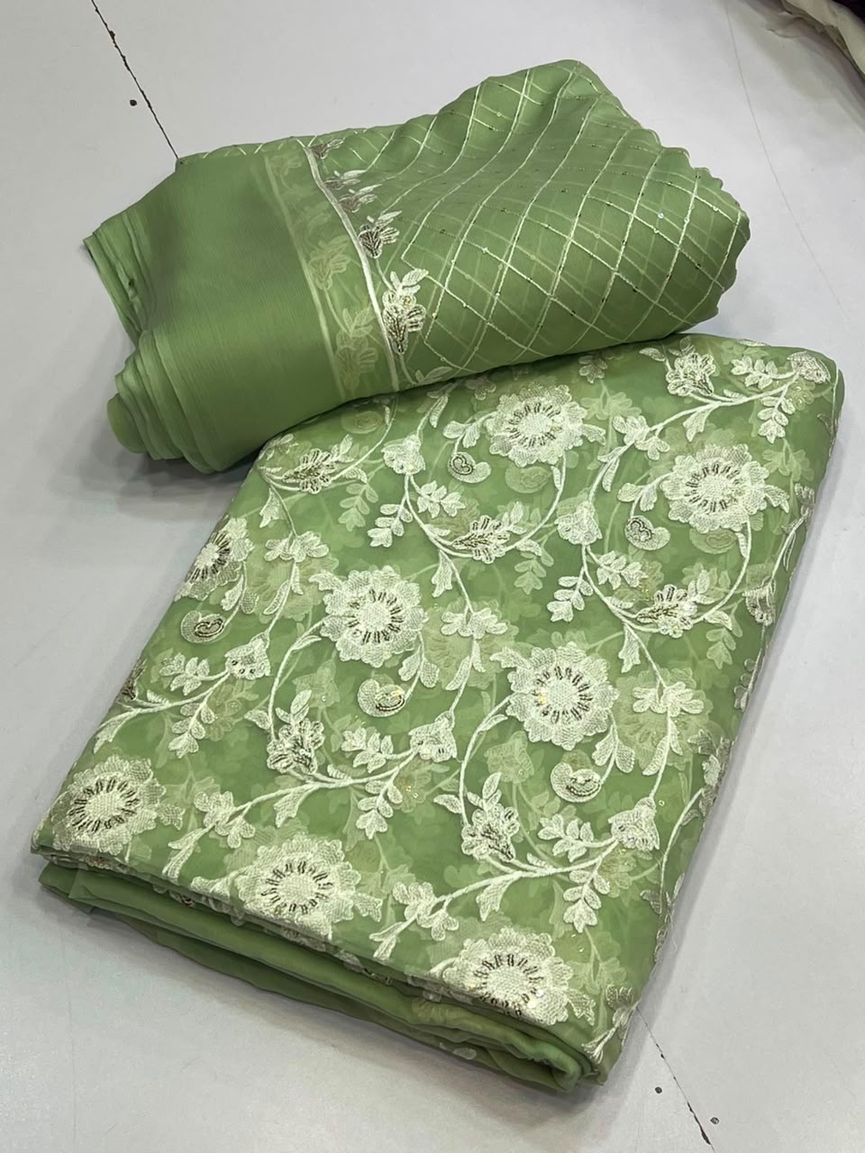 3pcs chiffon suits