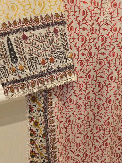 AGHA NOOR 2 Piece -Digital Printed Cambric Suit S115121