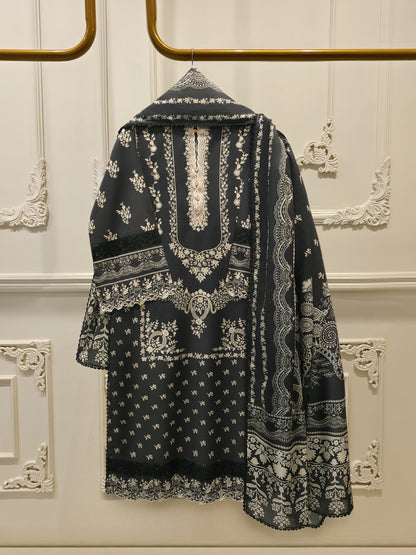 AGHA NOOR 2 Piece -Digital Printed Cambric Suit S115109