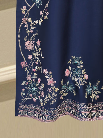 AGHA NOOR 2 Piece- Pure Shisha Silk Embroidered Suit S115120