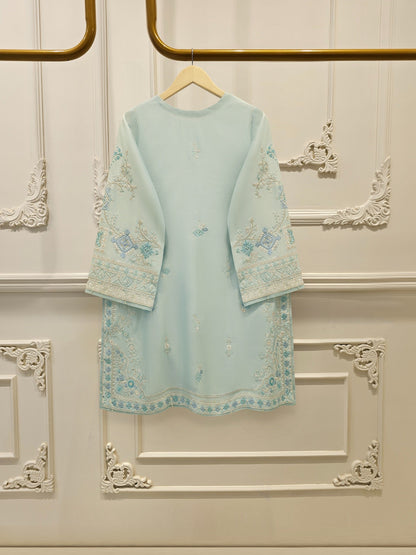 AGHA NOOR 2 Piece - Pure Khaddi Silk Embroidered Suit S115139