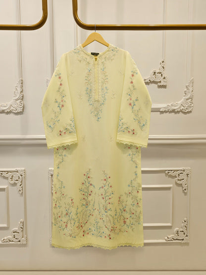 AGHA NOOR 2 Piece - Embroidered Cambric Suit S115126