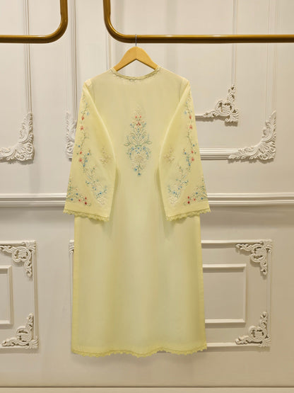AGHA NOOR 2 Piece - Embroidered Cambric Suit S115126