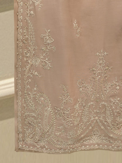 AGHA NOOR 2 Piece - Embroidered Cambric Suit S115126