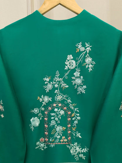 Pure Khaddi Silk Embroidered Suit | 2 Piece