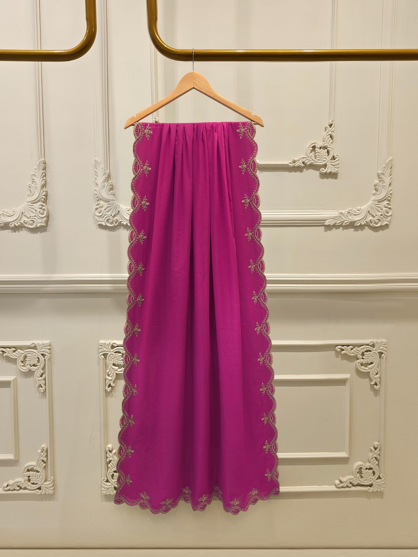AGHA NOOR 3 Piece - Embroidered Cambric Suit