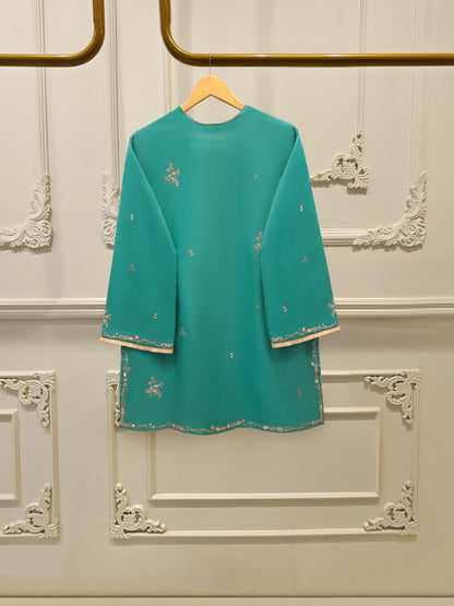 AGHA NOOR   Embroidered Cambric Suit | 2 Piece