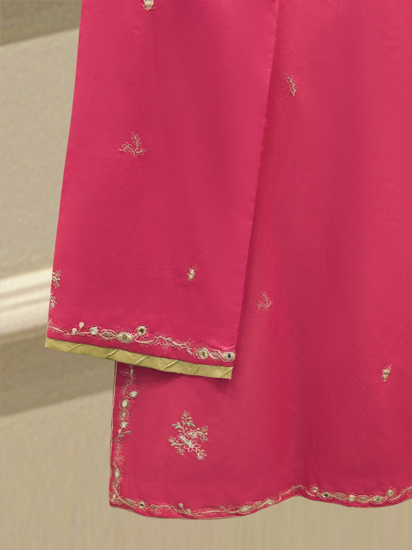 AGHA NOOR Embroidered Cambric Suit | 2 Piece