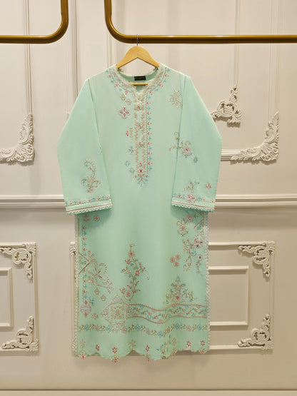 AGHA NOOR  Embroidered Cambric Suit | 2 Piece