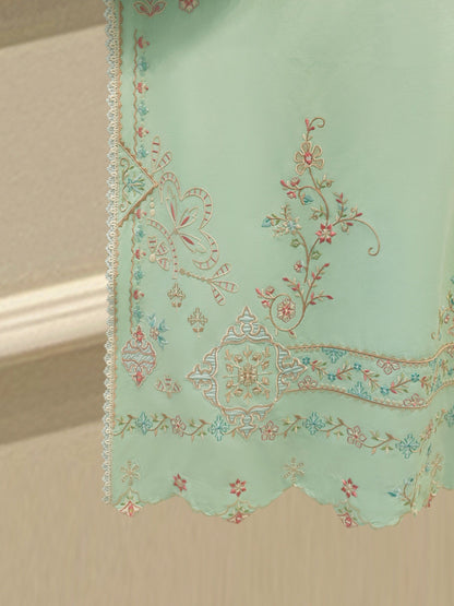 AGHA NOOR  Embroidered Cambric Suit | 2 Piece