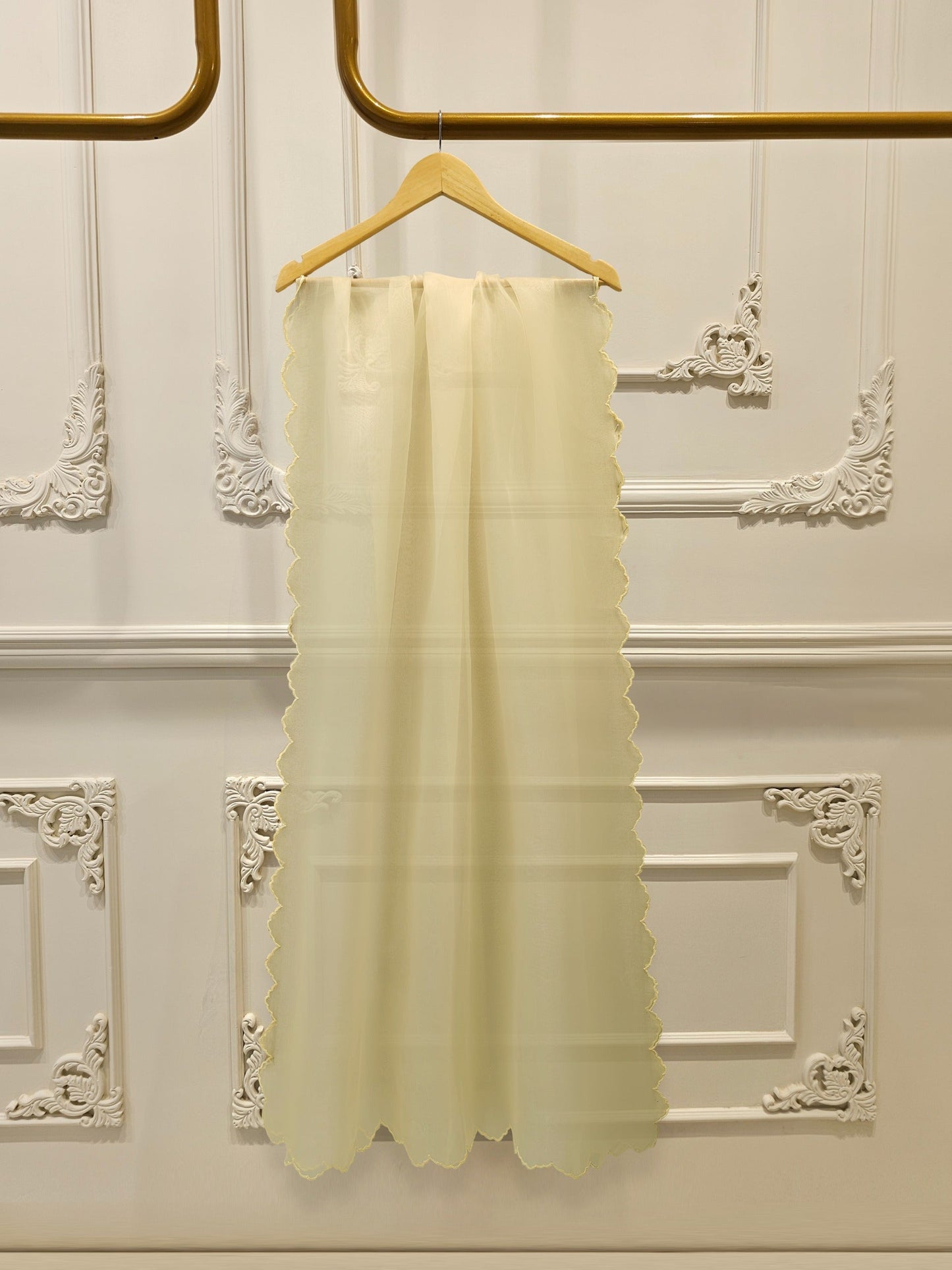 3 Piece - Pure Organza Embroidered Suit