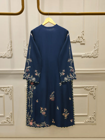 AGHA NOOR 3 Piece - Pure Khaddi Silk Embroidered Suit