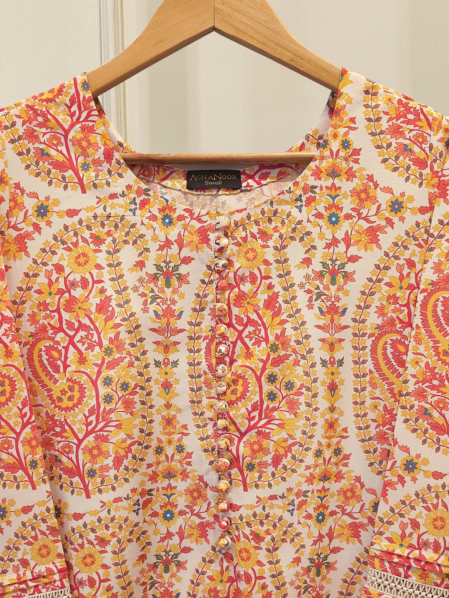 AGHA NOOR 2-piece Digital Printed Cambric Shirt