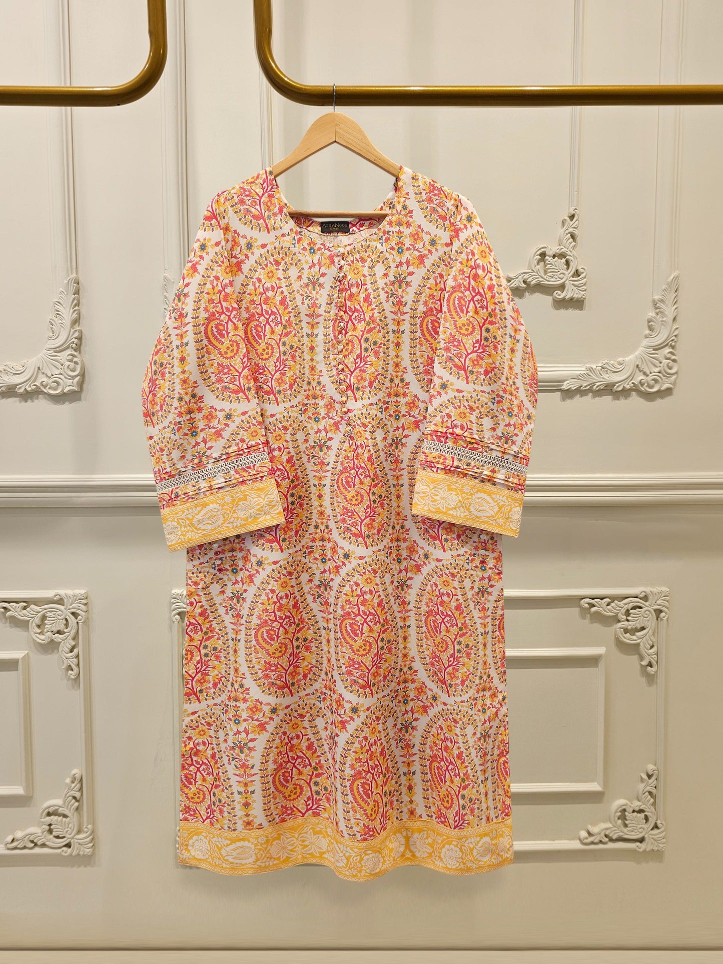 AGHA NOOR 2-piece Digital Printed Cambric Shirt