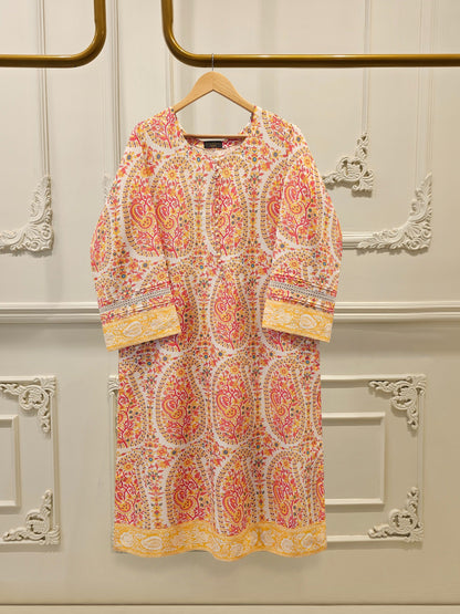 AGHA NOOR 2-piece Digital Printed Cambric Shirt