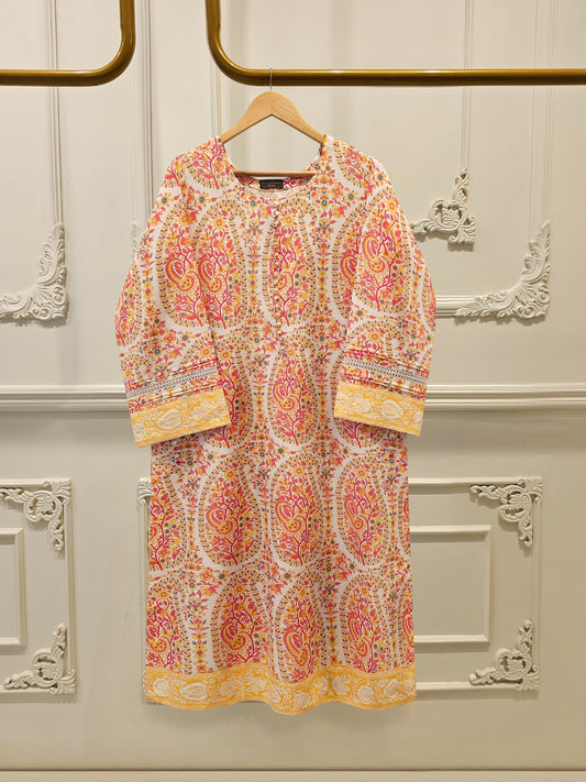AGHA NOOR 2-piece Digital Printed Cambric Shirt