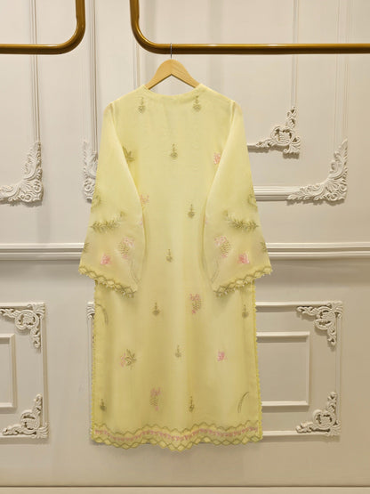 AGHA NOOR 3 Piece - Pure Embroidered Cotton Net Suit