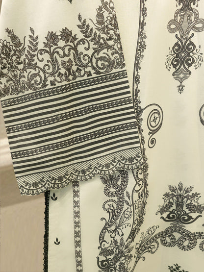 AGHA NOOR 2-Piece Digital Printed Cambric Suit