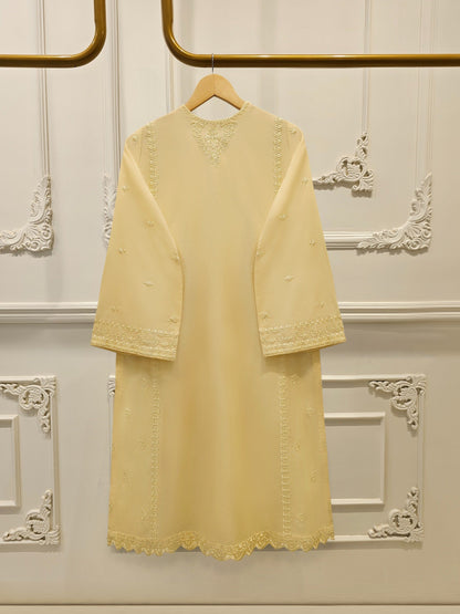 3 Piece - Embroidered Cambric Suit